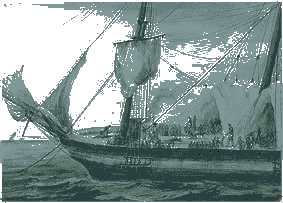 Sklavenschiff vor Havanna